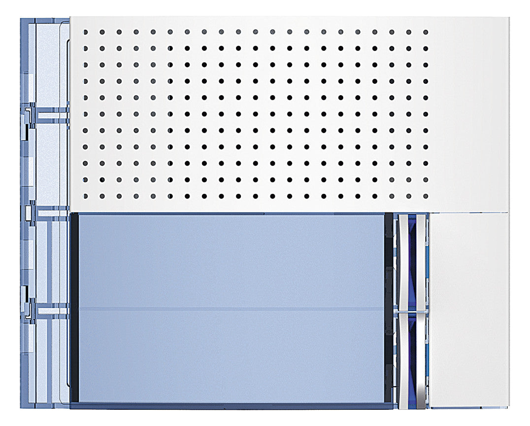LEGRAND Ruftastenmodul Bus 2RT ws Bticino 351022 114x91x10mm