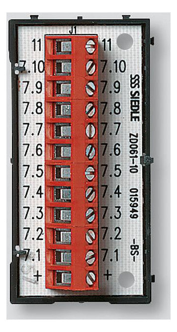 SIEDLE Zubehör Sprechanlage Türstat ZD 061-10 sw/si