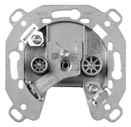 GIRA Durchgangsdose Sat/BK 2f 10dB/860 Einsatz 004100 10dB/2150 2,5dB/860 Mod