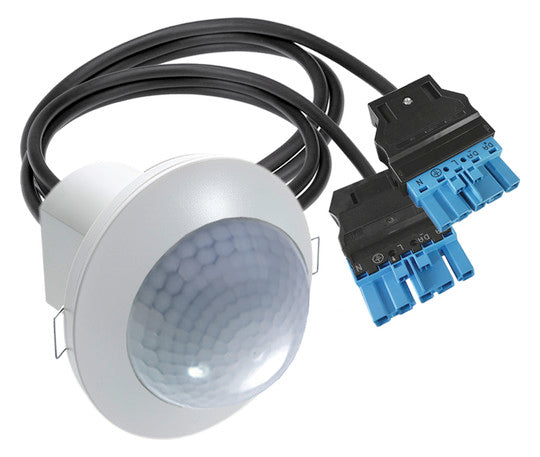 ESYLUX Präsenzmelder 0-360° UP ws IP20 Compact PD-C 360i/24 DUO DALI WAGO WINST