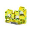 PHOENIX Schutzleiter-Reihenklemme gn/ge XTV 10-TWIN-PE 1,5-16qmm 1Etage TS35