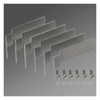 REGIOLUX Befestigungsset gr ST L120mm BBT 6 me B25mm H50mm