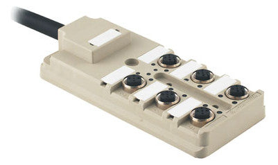 WEIDMÜLLER Verteiler Sensor/Aktor 5p 30V SAI-6-F 5P PUR 10M 6Steckpl M12
