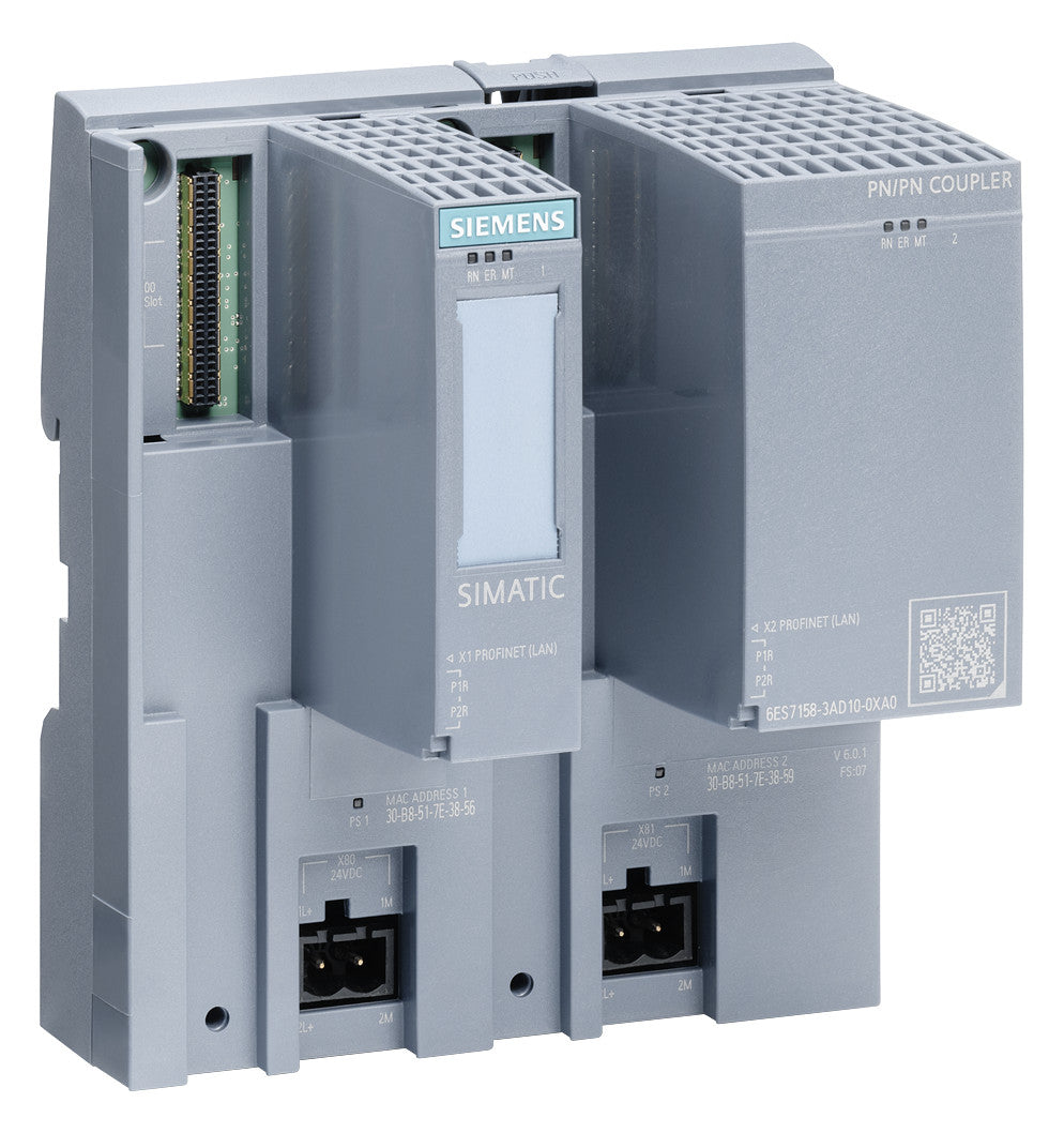 SIEMENS Kommunikations-Modul DC f.TCP/IP 6ES7158-3AD10-0XA0 19,2-28,8V SichFunkt