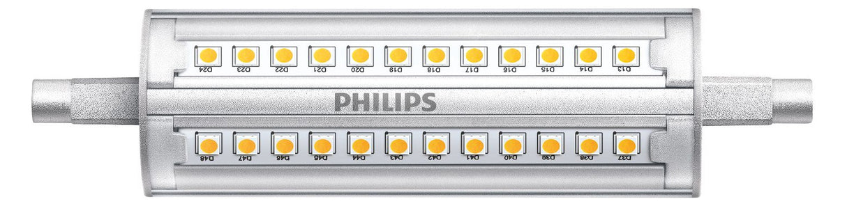 PHILIPS-LM LED-Röhrenlampe R7s 14W 3000K CorePro R7S 118mm 14-100W 830 D ws E AC