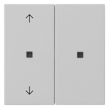 GIRA Tastwippe KNX gr mt Kst Thermopl 2f System 55 5108015 Bussystem KNX-RF (Funk