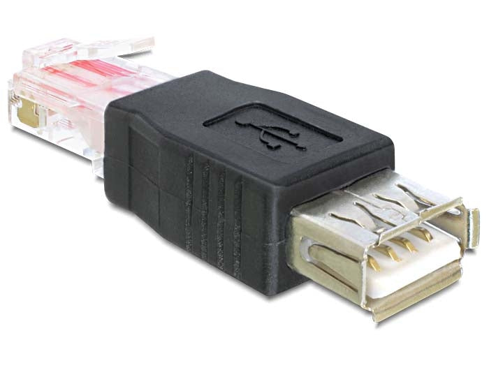 Delock Adapter USB Buchse > RJ45 Stecker