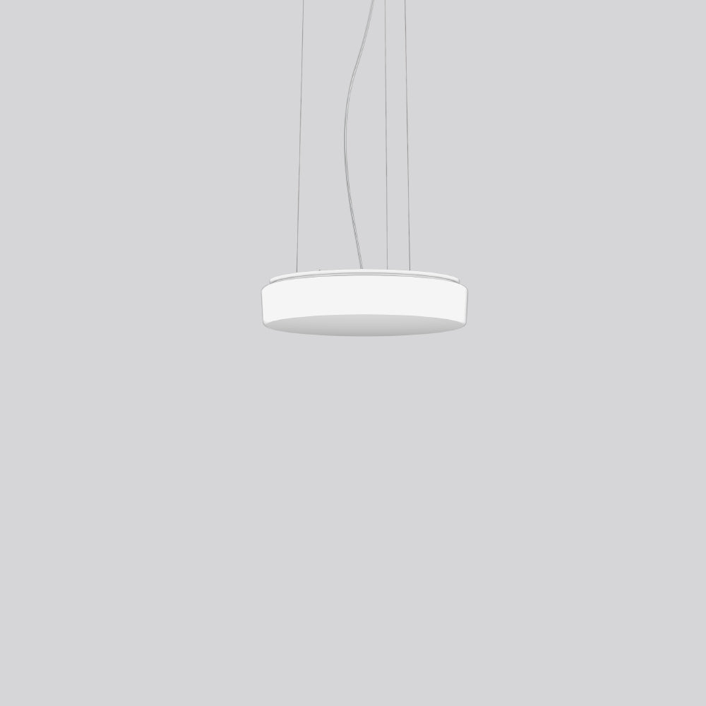 RZB LED-Pendelleuchte 1LED 3000K 1950lm FLAT POLYMERO KREIS 311978.002.3.76 Konv