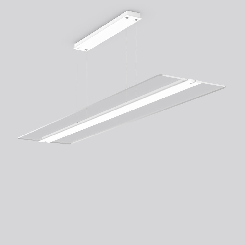 RZB LED-Pendelleuchte 1LED 4000K 8100lm TWINDOT S 312265.002.1 Konv Lichtband
