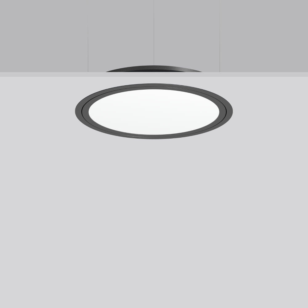 RZB LED-Deckeneinbauleuchte 48W 4000K TRIONA 312419.0031.1.12 4900lm anth