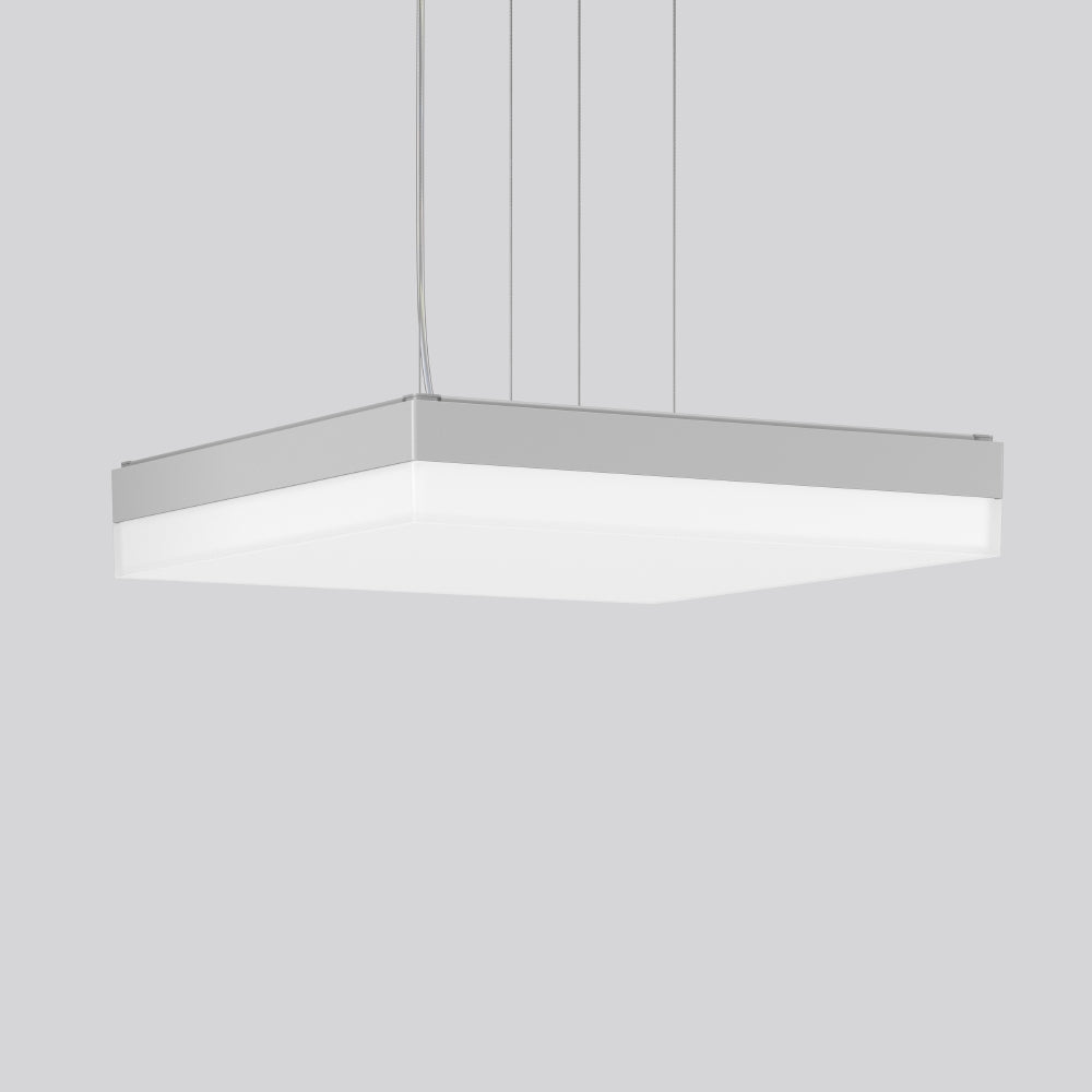 RZB LED-Pendelleuchte 1LED 3000-4000K si FLAT SLIM 312543.004 4500lm Konv sym
