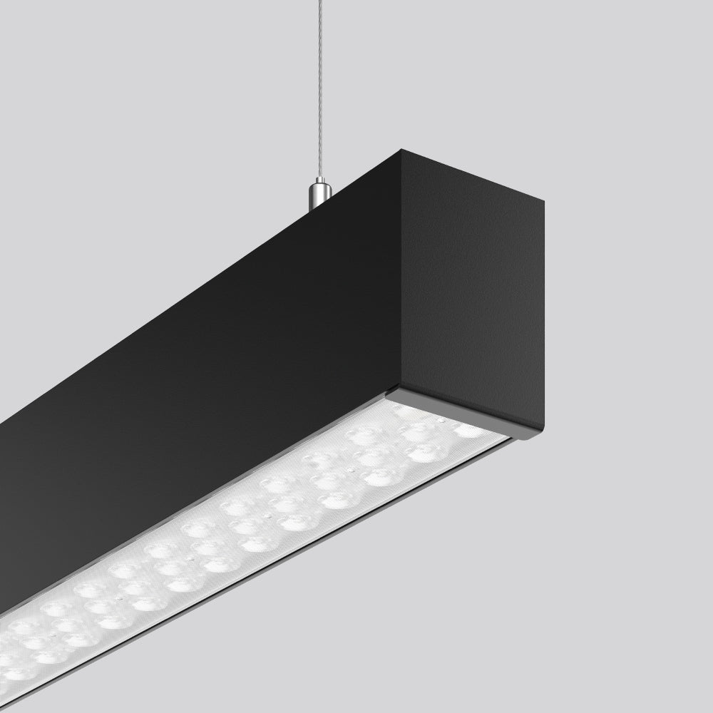 RZB LED-Pendelleuchte 1LED 3000K 6100lm LINEDO Single 312564.003 Konv sw sym