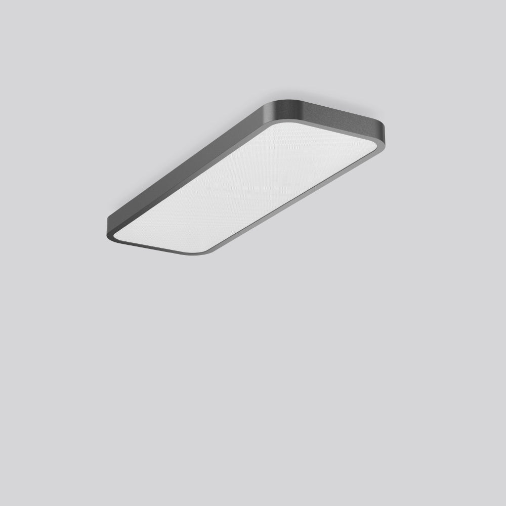 RZB LED-Anbauleuchte 77W 3000K 9300lm TRIONA rectangle 312708.0031.730 anth
