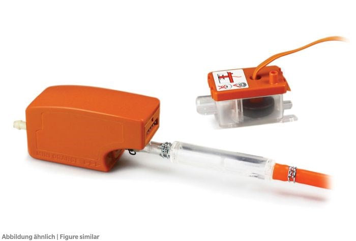 Tauwasserpumpe silent+ Mini Orange max.Förderm. 35 Ltr/h, max. Förderh. 10m