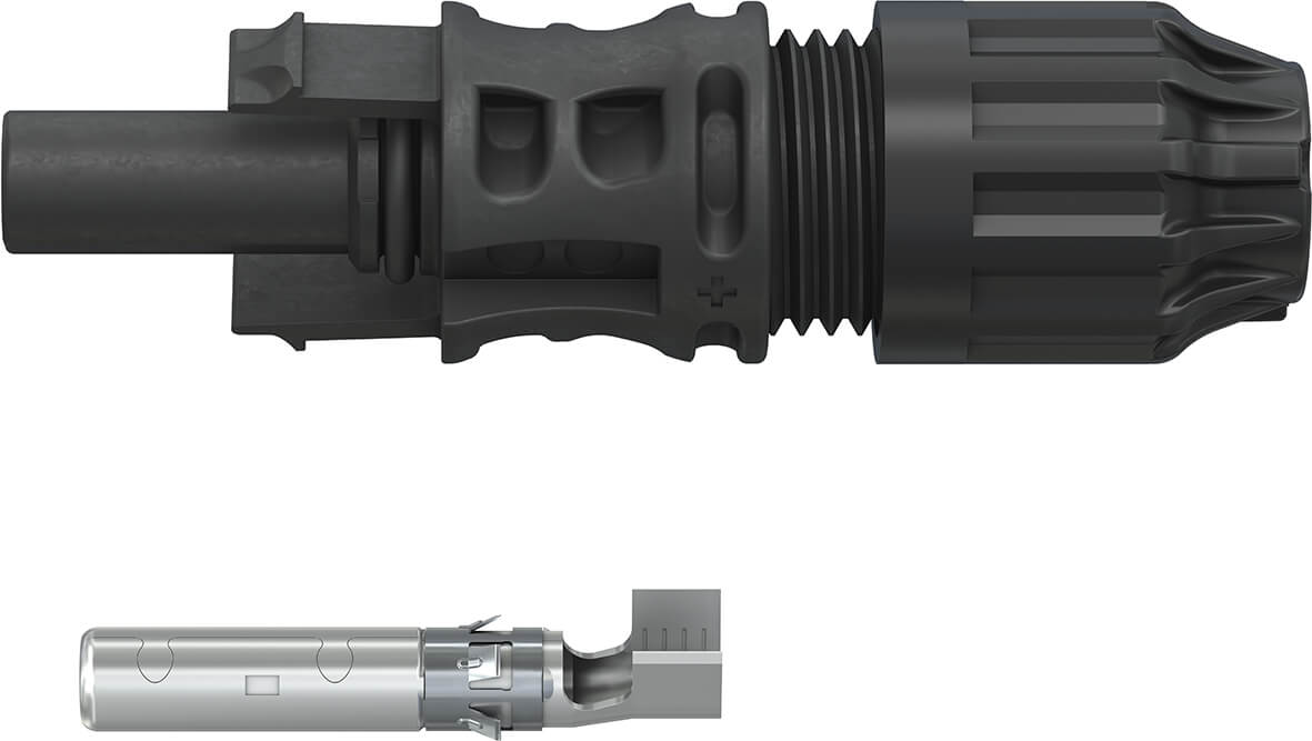 Stäubli MC4-Evo stor Buchse 4-6 mm², Da 4,7-6,4 mm