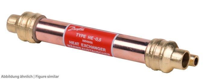 Wärmetauscher Danfoss HE 0,5 6x12mm