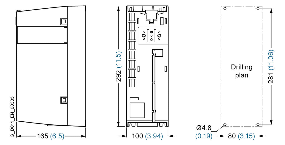 SIEMENS Frequenzumrichter 380-480V E3ph 6SL3210-1PE21-8AL0 A3ph 650Hz 50/60Hz