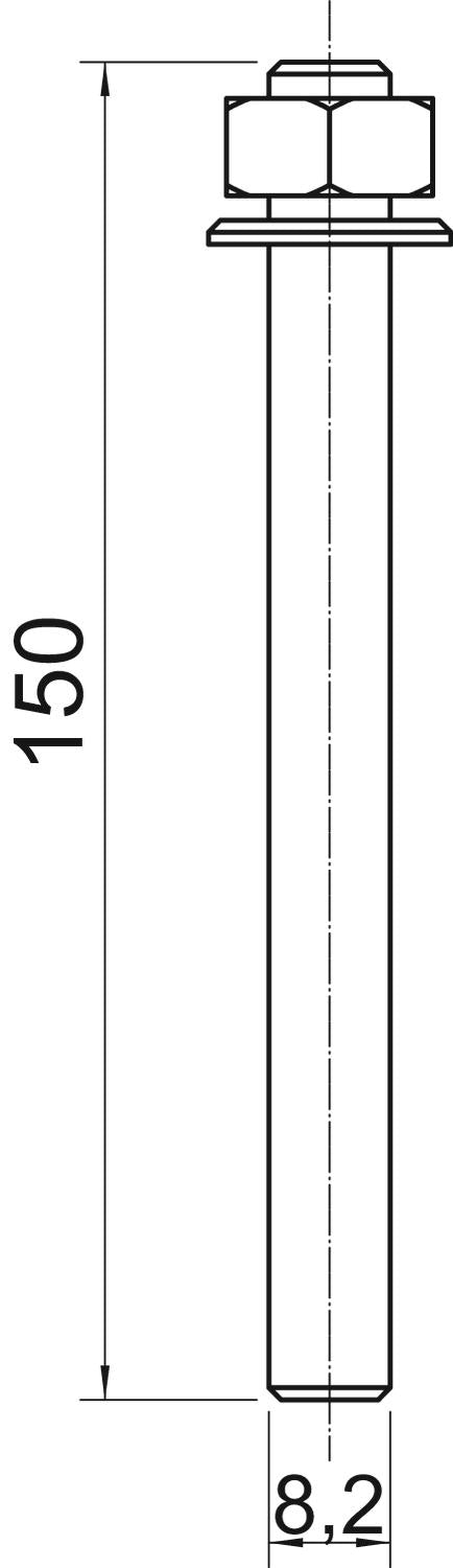 BETTERMANN Ankerstange VMU-A 10-150vz