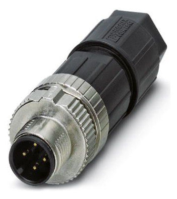 PHOENIX Rundsteckverbinder Stift 4A SACC-M12MS-4PL M 0,14-0,75qmm IP65/IP67