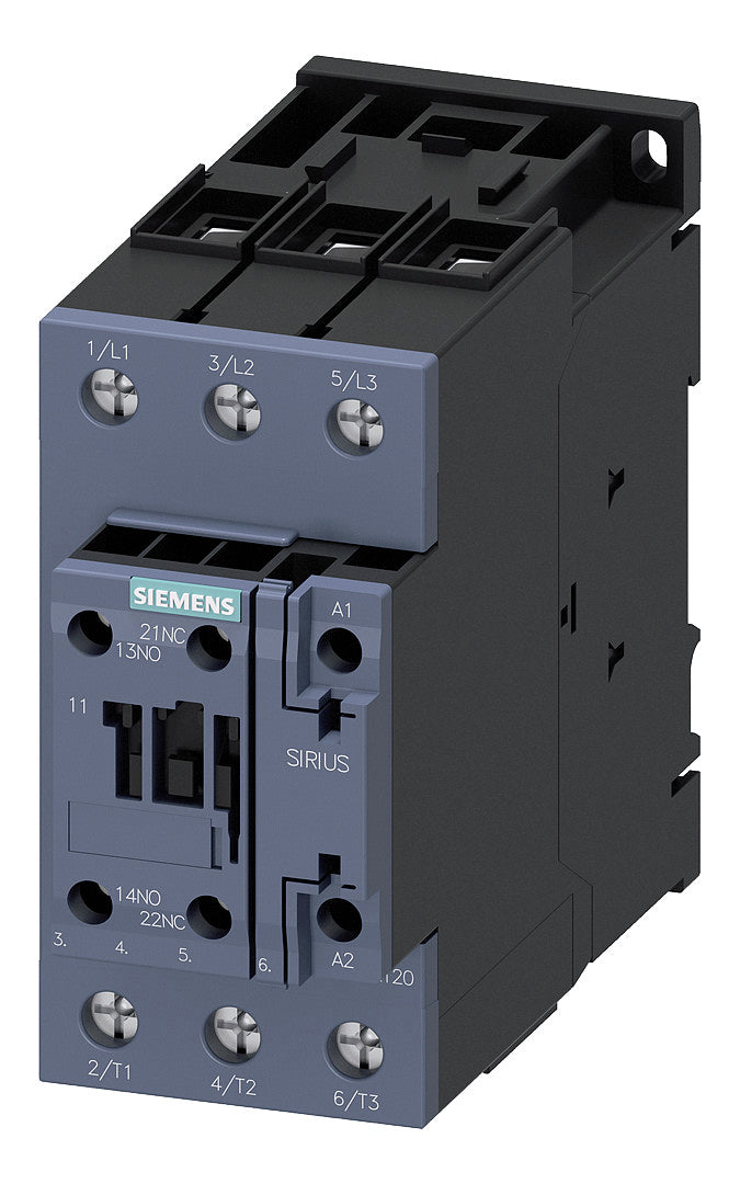 SIEMENS Leistungsschütz 37kW 3S 230VAC 3RT2038-1AP00 80A 1S+1Ö/Hilf