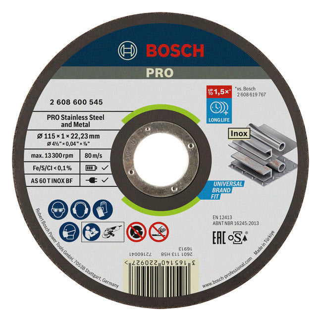 BOSCH-EW Trennscheibe 115x1mm 2608600545