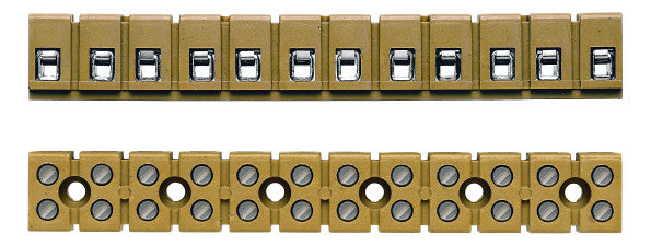 WEIDMÜLLER Klemmleiste 0,5-2,5qmm 24A bg MK 3/12 12p Direktmont Duropl 15mm