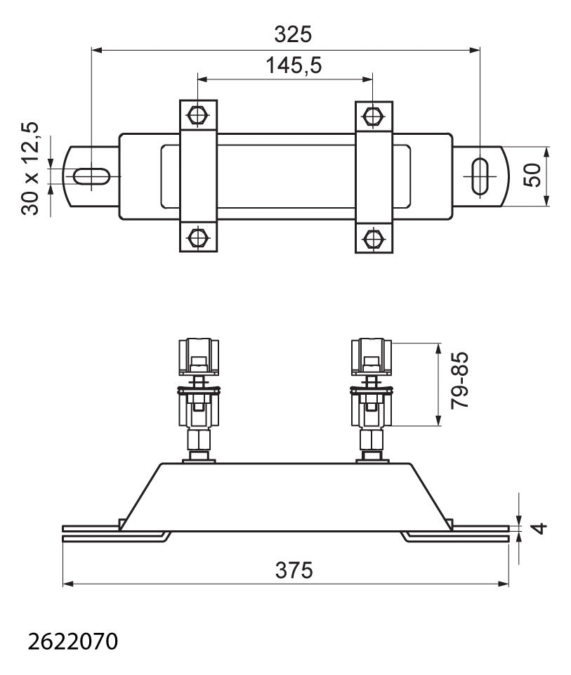 Walraven Fixpunktsatz dB-FiX 200 f. d: 79-85 mm Schallschutz DIN 4109 | 2622070