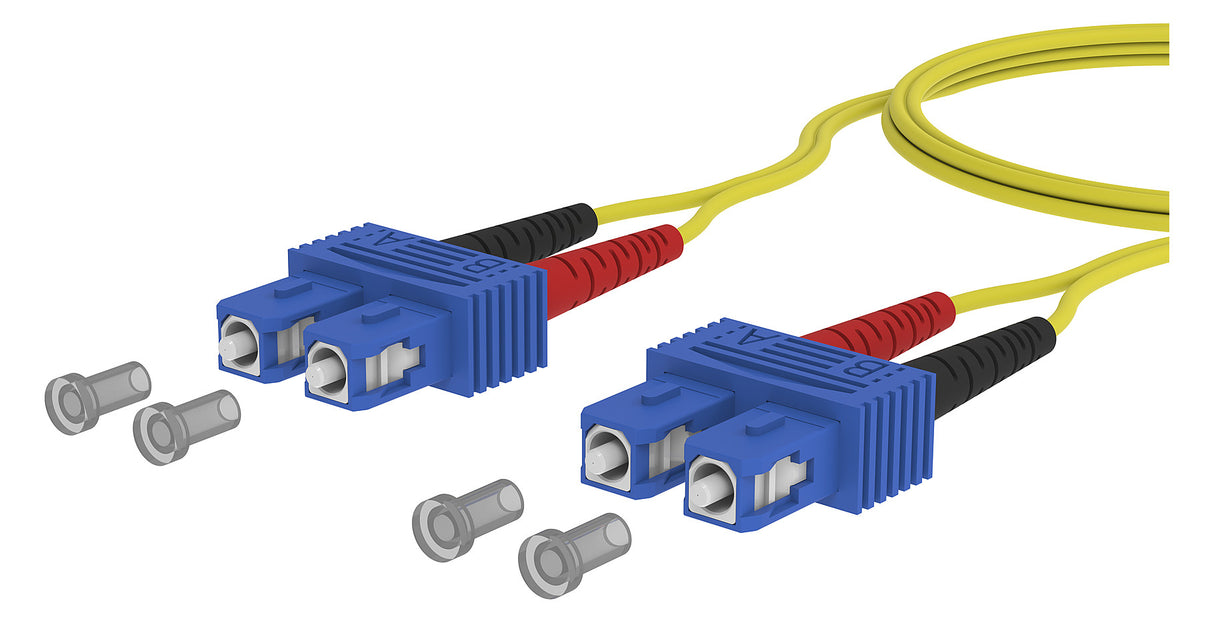 METZ CONNECT LWL-Patchkabel SC-D SM OS2 151P1EOEO20E 2m ge