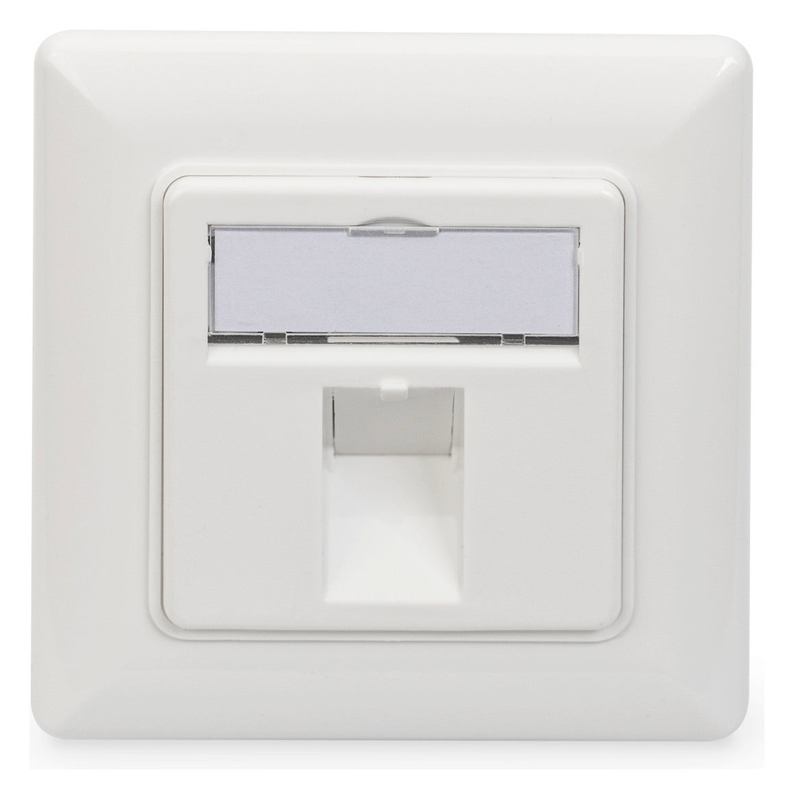 ASSMANN ELEKTRO Modulaufnahme 1x2xRJ45 DN-93811 ws m.Staubschutz