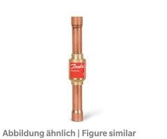 Sammlerdruckregler Danfoss NRD12s, 12mm Differenzdruckventil 1,4bar, PS49bar,löt