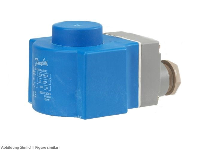 Magnetspule BG012DS, 12Vdc Klemmd. IP67 EVR 2-6 u. 25-40, EVRA(T) 3-15 u. 25-40