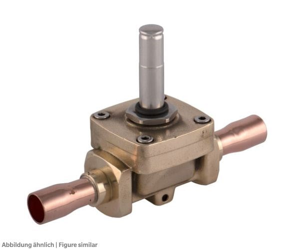 Magnetventil Castel 1079/7S ohne Spule Löt 22mm, 7/8"