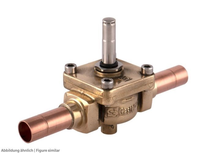 Magnetventil Castel 1098/5S ohne Spule Löt 16mm, 5/8"