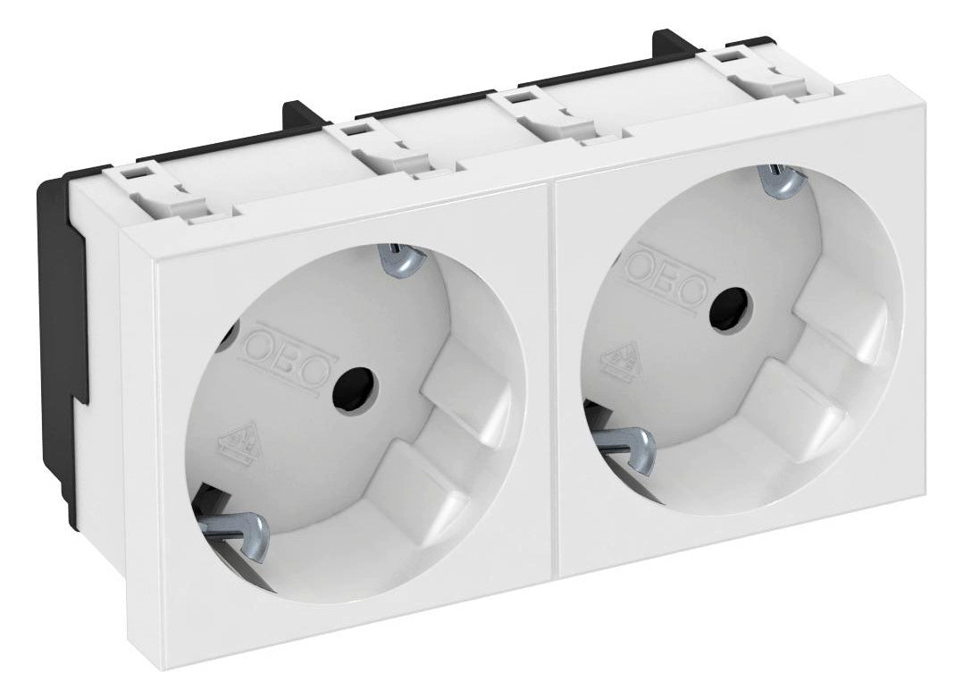 BETTERMANN Steckdose 2f rws mt GEB-K STD-D3S RW2 m.BS IP20