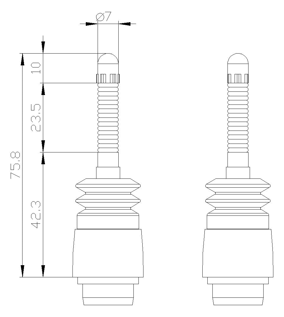 SIEMENS Antriebskopf Federstab 3SE5000-0AR03