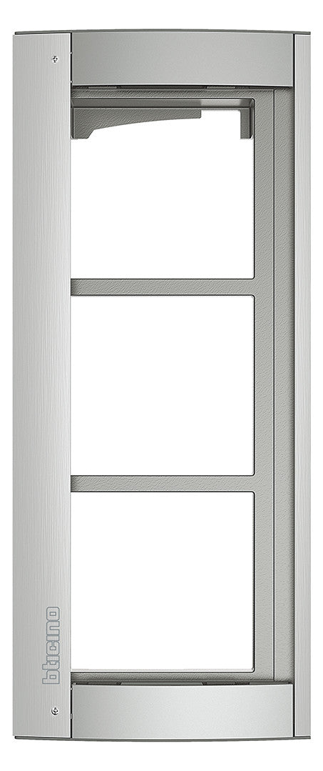 LEGRAND Rahmen-Türstation 3f UP gr Alu Bticino 350231 138x327x15mm
