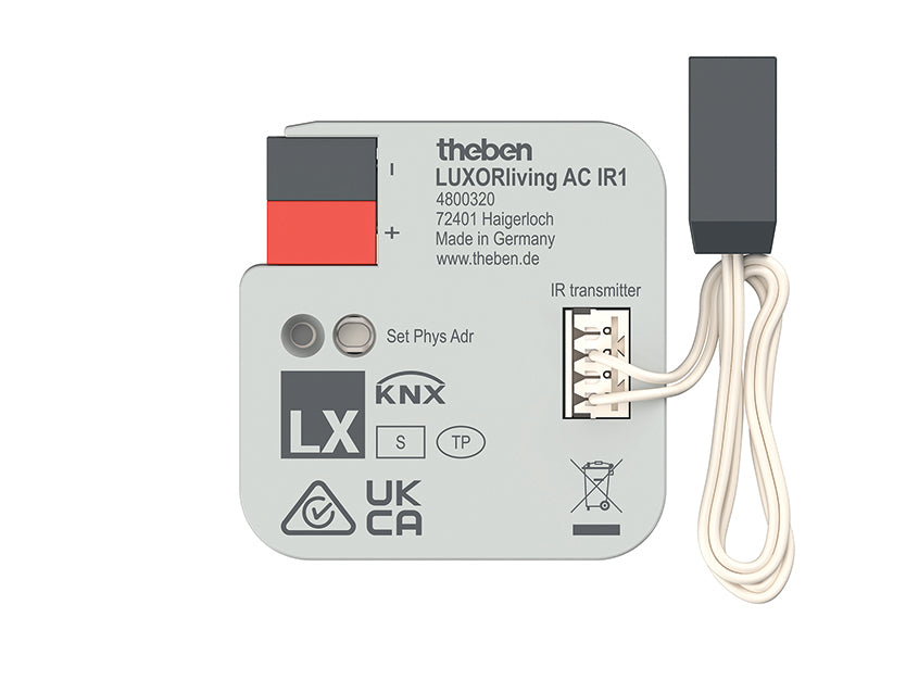 THEBEN Gateway LUXORliving UP 24V LED LUXORliving AC IR1 IP20