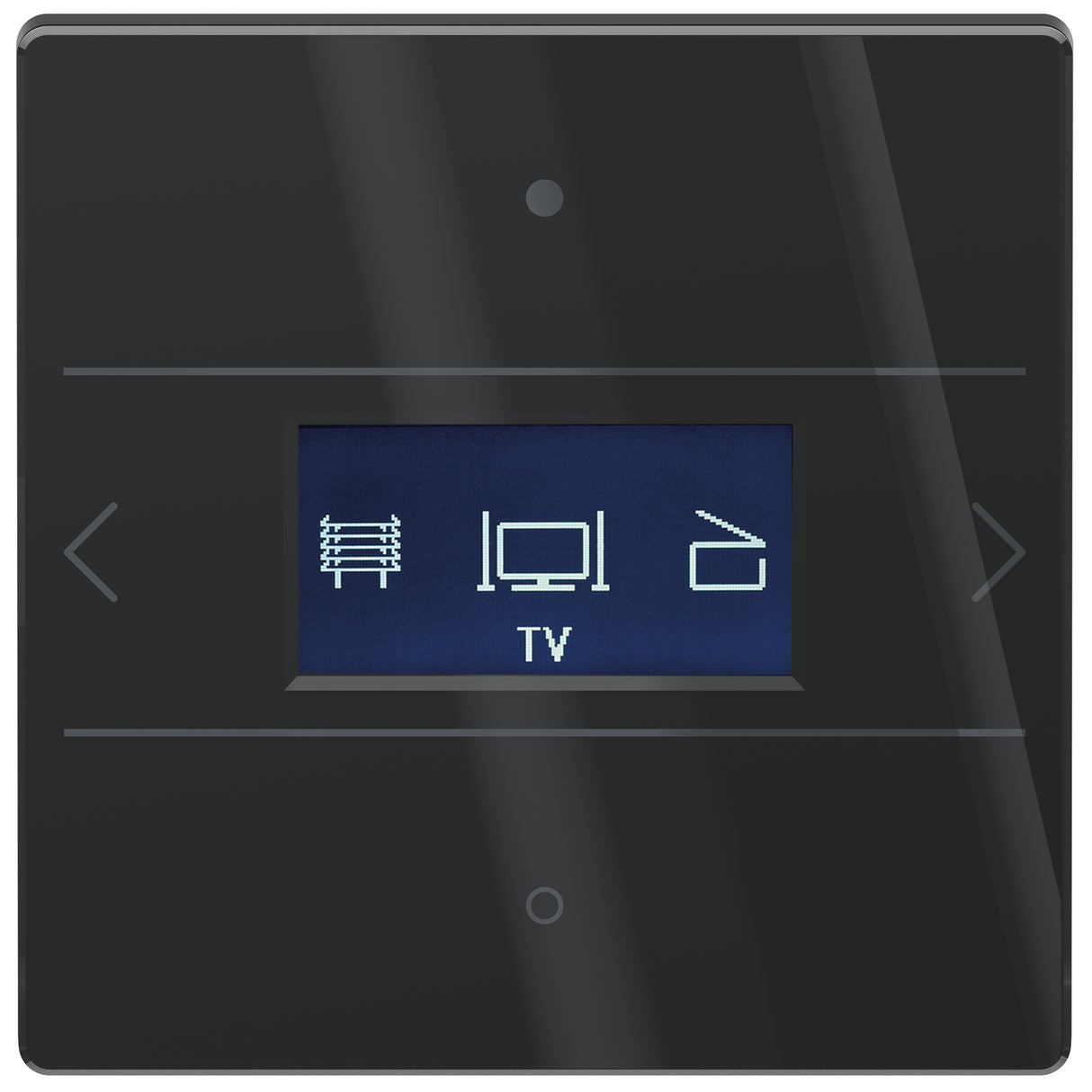 THEBEN Tastsensor KNX UP sw glz 2f 20pkt iON 108 KNX G BK inkl.Ankoppl LED