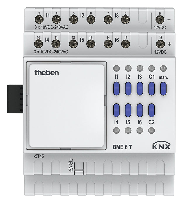 THEBEN Binäreingang KNX REG 4TE LED 6f BME 6 T KNX