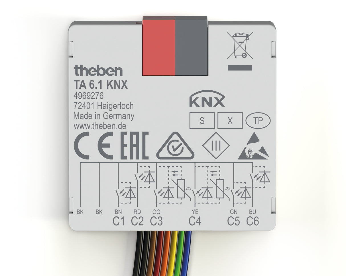 THEBEN Binäreingang KNX UP 6f TA 6.1 KNX
