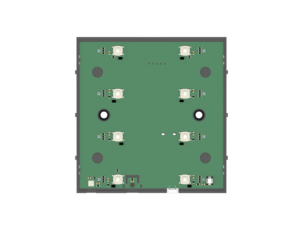 THEBEN Tastsensor KNX UP mt 8f 8pkt LED iONprime PB KNX inkl.Ankoppl