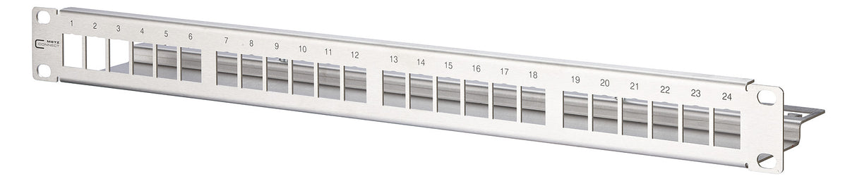 METZ CONNECT Patchpanel 1HE 24Ports 130A21-00-E Schirm 43,6x482,6x100mm