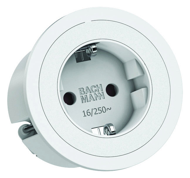 BACHMANN Multi-Tischsteckdose EB 1Steckd 926.301 ws Kst