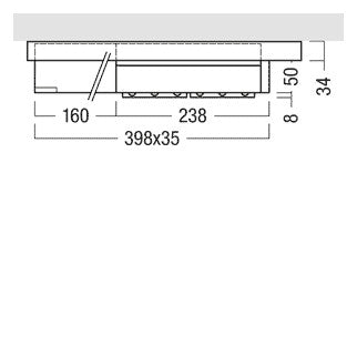 ZUMTOBEL LED-Schienenstrahler 21W Konv SUI TG6 900-930 LDO 3CY WWB BK BK DALI