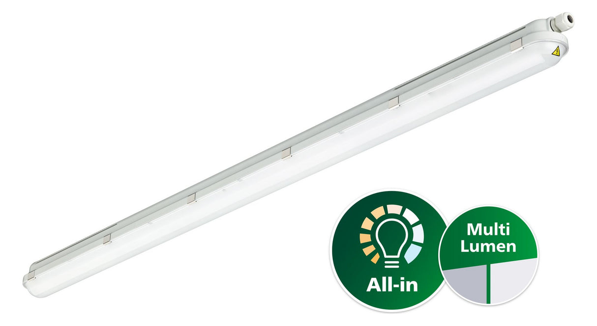 PHILIPS-LICHT LED-Feuchtraumleuchte 43W CoreLine WT120C G2 LED37_60S/840 PSU L15