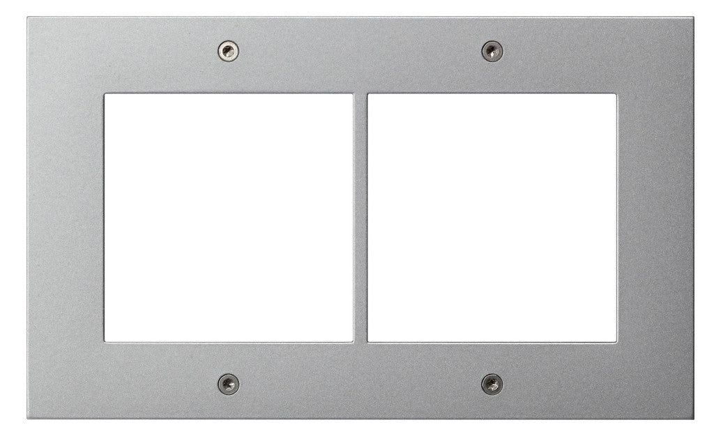GIRA Rahmen-Türstation 2f AP alu Kst 850265 xxmm
