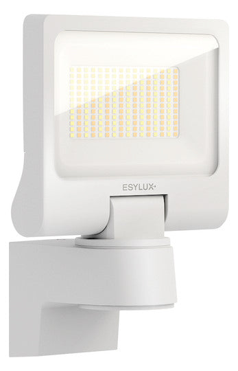 ESYLUX LED-Wandstrahler 30W Konv 1LED ws SUNJA FL TR 4300 827/840 WH 2700-4000K