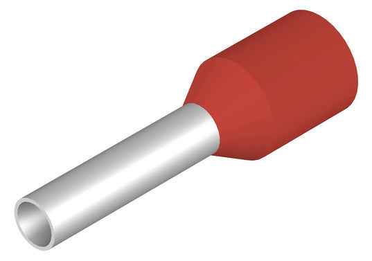 WEIDMÜLLER Aderendhülse 1,5qmm 8mm isol H1,5/14 R PP rt Cu Standard verzinnt