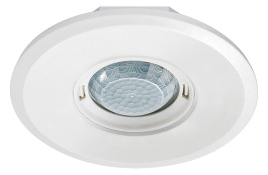 ESYLUX Präsenzmelder 180-360° UP ws IP20 FLAT PD- 360i/8 LARGE ROUND WHITE KN Prä