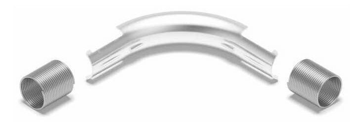 Rehau Führungsbogen 90 Grad 25 mm | 11383511002